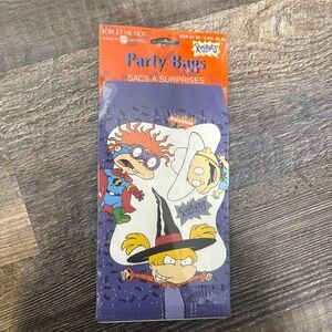 VINTAGE HALLOWEEN RUGRATS PARTY BAGS 2000 18 CT SEALED!
